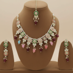 Necklace Set for Women | Wedding Jewelry Set with , Earrings