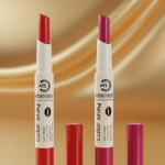 Beauty Pack of 2 Matte Lipsticks | Red & Pink Shades | Full Coverage Satin Matte Finish