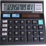 basics AB-512 12-Digit Display Basic Calculator(Black)