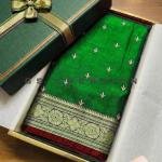 GS Creation Banarasi Satin Silk Saree