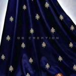 GS Creation Banarasi Satin Silk Saree With Blouse