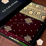 Banarasi satin silk saree