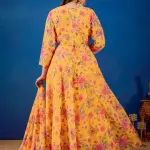 Haldi Chandan Gown Set