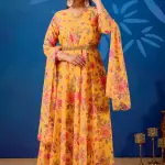 Haldi Chandan Gown Set