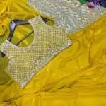 D 24 Morni Ready to Wear saree Mustard