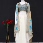 D 98 Elegant Embroidered Saree Set – Timeless Festive Glamour