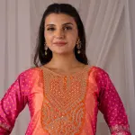 Trendy Orange Padding Set