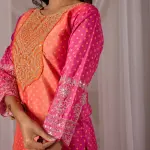 Trendy Orange Padding Set