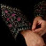 HIRPAN FAB Women Ethnic Motifs Embroidered Regular Sequinned Kurta with Trousers & With Dupatta