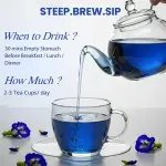 Blue Pea Tea Herbal Tea Detox And Cleaning