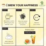 Tulsi Tattva | Tulsi Herbal Tea | Holy Basil| Caffeine-Free Tulsi Tea| Immunity Boosting & Stress Relief Detox Tea