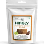 Hingly Premium Amla Reetha and Shikakai Natural Hair Care Pack for Healthy Strong and Shiny Hair Daily Use | 100g Pouch