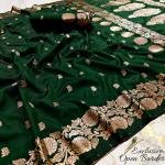 ༺꧁DUEL TONE PREMIUM KATAN WITH OPEN BORDER꧂༻ ALL BODY BUTTA