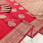 Elegant Crepe Benarasi Saree with Blouse