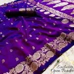 ༺꧁DUEL TONE PREMIUM KATAN WITH OPEN BORDER꧂༻ ALL BODY BUTTA