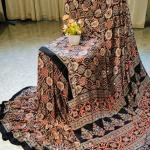 ALL BODY HAND KARDANA WORK & PREMIUM QUALITY  SAREE💐