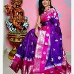 Premium quality lite weight pure contrast Organza Silk with bp