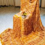 ALL BODY HAND KARDANA WORK & PREMIUM QUALITY  SAREE💐