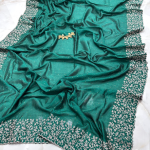 SOFT QUALITY PARTY WEAR PURE VICHITRA SILK WITH BP