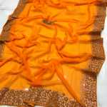 SOFT QUALITY PARTY WEAR PURE VICHITRA SILK WITH BP