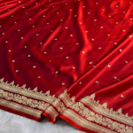 ༺꧁ PREMIUM SILKY MASHROO BENARASHI KATAN ꧂༻ BENARASHI KATAN SPECIAL RED COLOUR