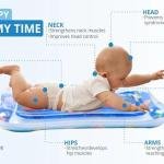 Toy Imagine Tummy Time Water Mat for Babies | Sensory Play Gym for 6-12 Months | Newborn Baby Essentials