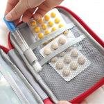 Emergency Mini Small First Aid Kit Travel Pouch Medicine Storage Bag