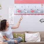 DARSHANAM WORLD Premium Work Indoor AC Dust Protection Cover Designer Summer Ac Cover