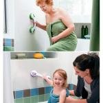 KANUPRIYA Grab Bar Handle Vacuum Sucker Suction Toilet Bathroom Safe Helping Handle
