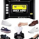 TCCO Natural Sneaker & Shoe Cleaner Wipes  Cleaner Shoe Wipes Quickly Remove Dirt & Stains