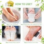 Detox Foot Patches Pain Relief Detox Patch Cleansing Toxin Remover Foot Pads Detoxify Stress Relief Sleep Patch