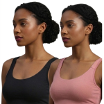 Women's Seamless Comfort Sports Bra (Pack of 2)