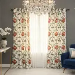 Printroots Heritage Cotton Curtains – Hand Block India-Inspired Design