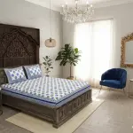 Mor Pankh Cotton Bedsheet Set