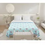 Palm Oasis King Size Pure Cotton Bedsheet