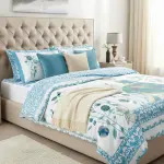 Pure Natural Cotton King Size Bedsheet