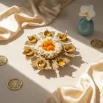 Metal Urli Kamal Diya