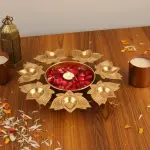 Metal Urli Kamal Diya