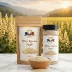White Quinoa Seeds Dry Fruits & Nuts || Exquisite Health Seeds || MVB YUGVIGYANA