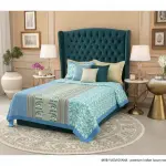 Traditional Floral Pure Cotton Single BedSheet