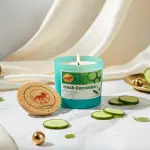 Sea Blue Bliss Cucumber Aroma Candle