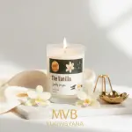 White Elegance Vanilia Aroma Candle