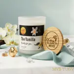 White Elegance Vanilia Aroma Candle