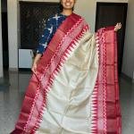Semi Pattu Sarees With Beautiful Pallu