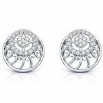 Beautiful silver colour American Diamond Studs