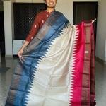Semi Pattu Sarees With Beautiful Pallu