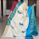 Semi Pattu Sarees With Beautiful Pallu