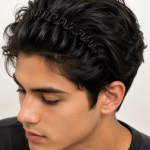 Metal Wavy Zig Zag Headband for Men & Women
