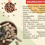 GANODERMA CAPSULES - 60 CAPSULES (BUY ONE GET SAME 50ML DROPS FREE)