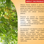 HIBISCUS FLOWER EXTRACT CAPSULES - 60 CAPSULES (BUY ONE GET SAME 50ML DROPS FREE)